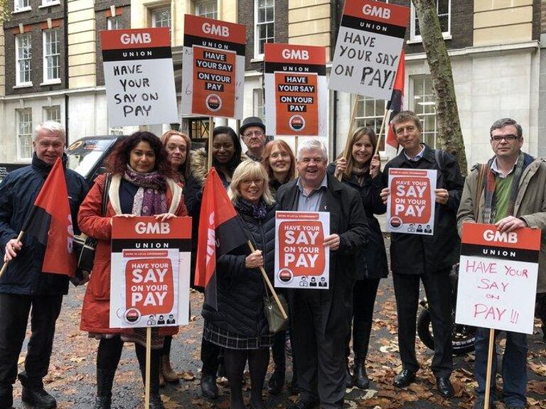 GMB - Council workers to protest about low pay prior to pay talks